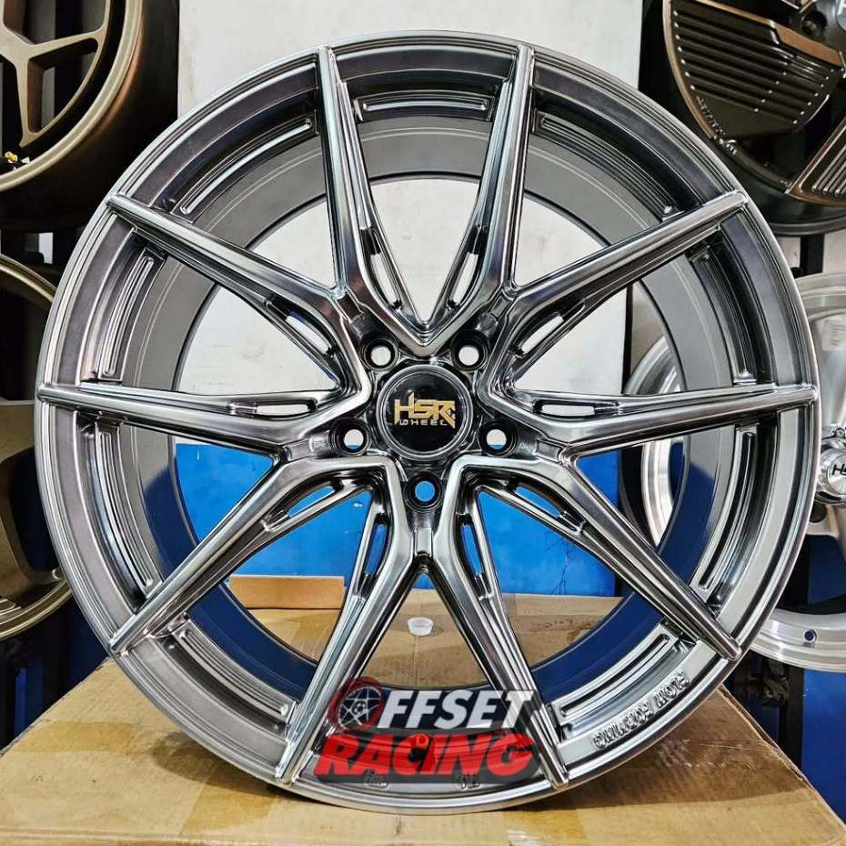 Velg R19 Mobil Xpander Innova HRV CRV Camry Velg Mobil HSR WURZBURG F1 Ring 19 Lebar 8,5