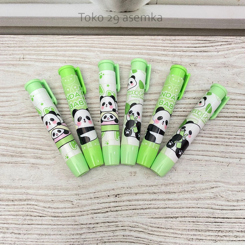

PENGHAPUS CETEK DEPRESSIBLE CUTE PANDA ER-1971 ERASER LUCU UNIK FANCY KARAKTER ALAT TULIS SEKOLAH
