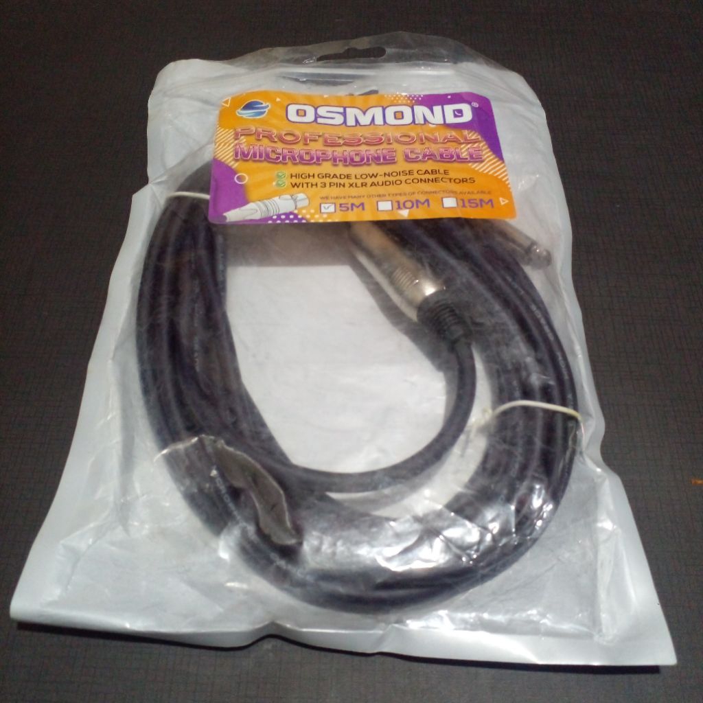 Kabel Mic Panjang 5 Meter