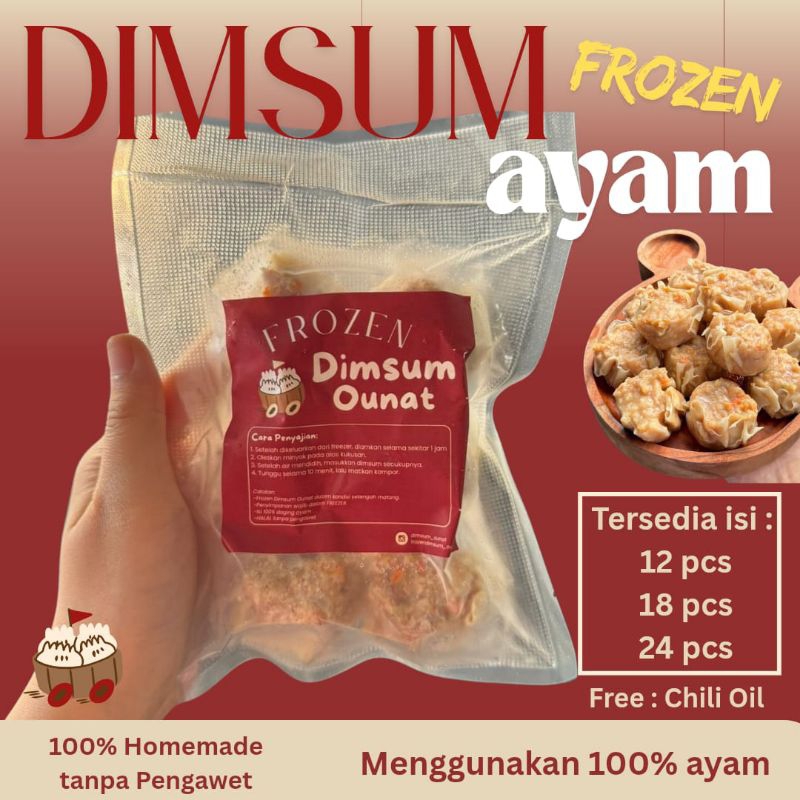 

DIMSUM AYAM FROZEN | SIOMAY AYAM FROZEN | KHUSUS SAMEDAY