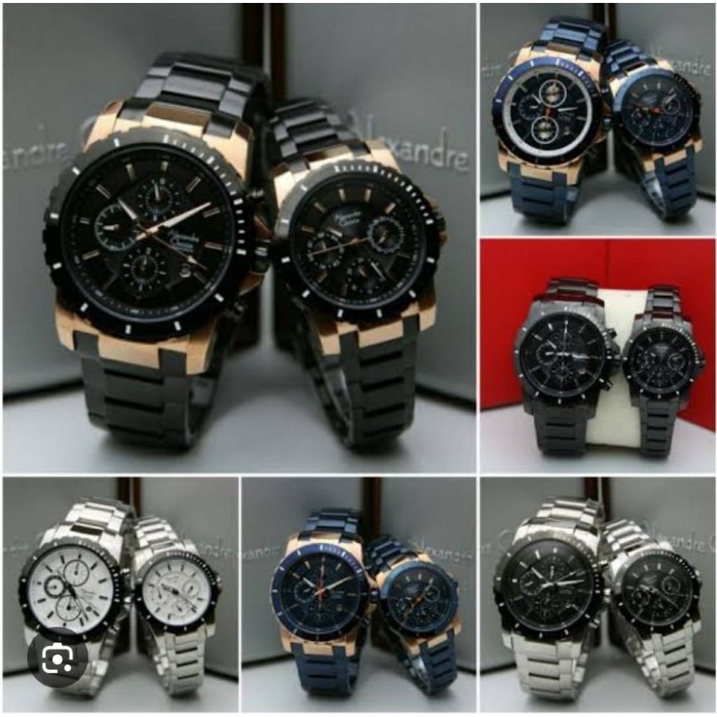 jam tangan couple terbaru mewah elegan