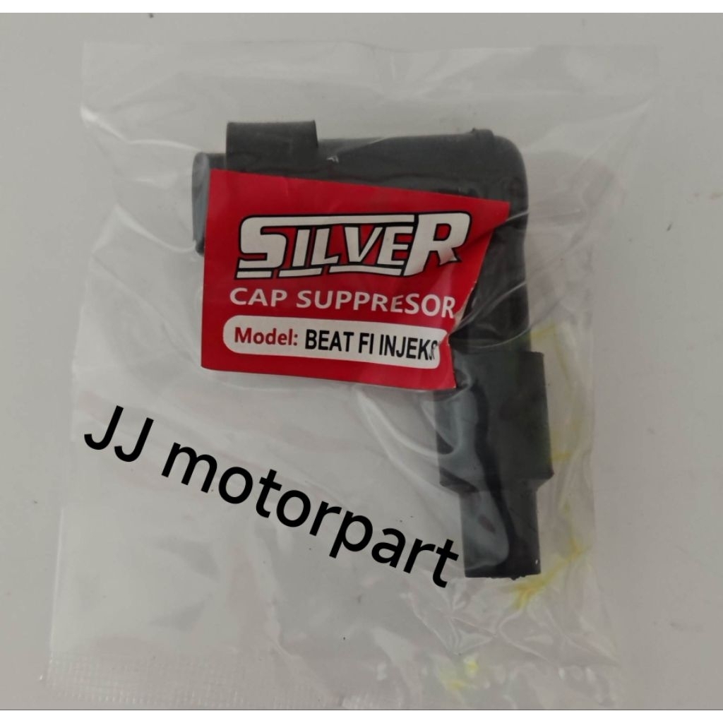 Cop Tutup Busi Beat FI Injeksi Silver