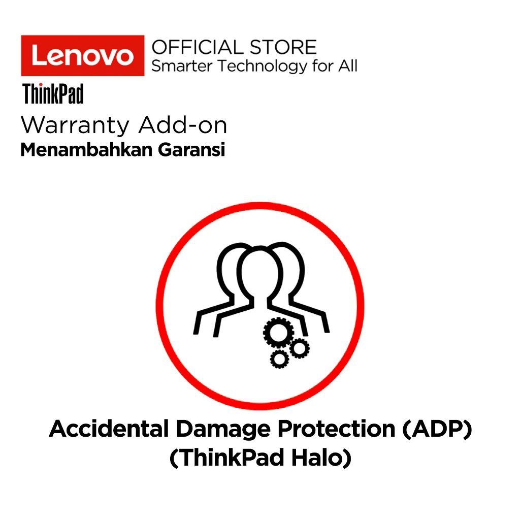Lenovo Add-on Warranty ThinkPad ADP Accidental Damage Protection (Penambahan Garansi Resmi Lenovo In