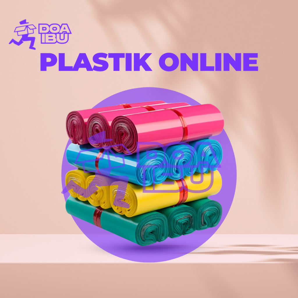 

(100 lbr) plastik online / amplop online / plastik paketan / amplop paketan / Plastik Packing Baju Polymailer Olshop LDPE Glossy Isi 100Pcs Lem Perekat Termurah Grosir HD ONLINE / packing online / plastik packing online ukuran 25x35