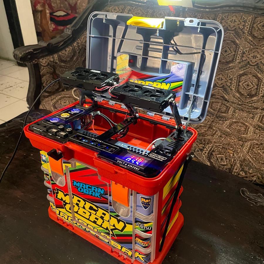 Box Tamiya tidy custom charger bebas request