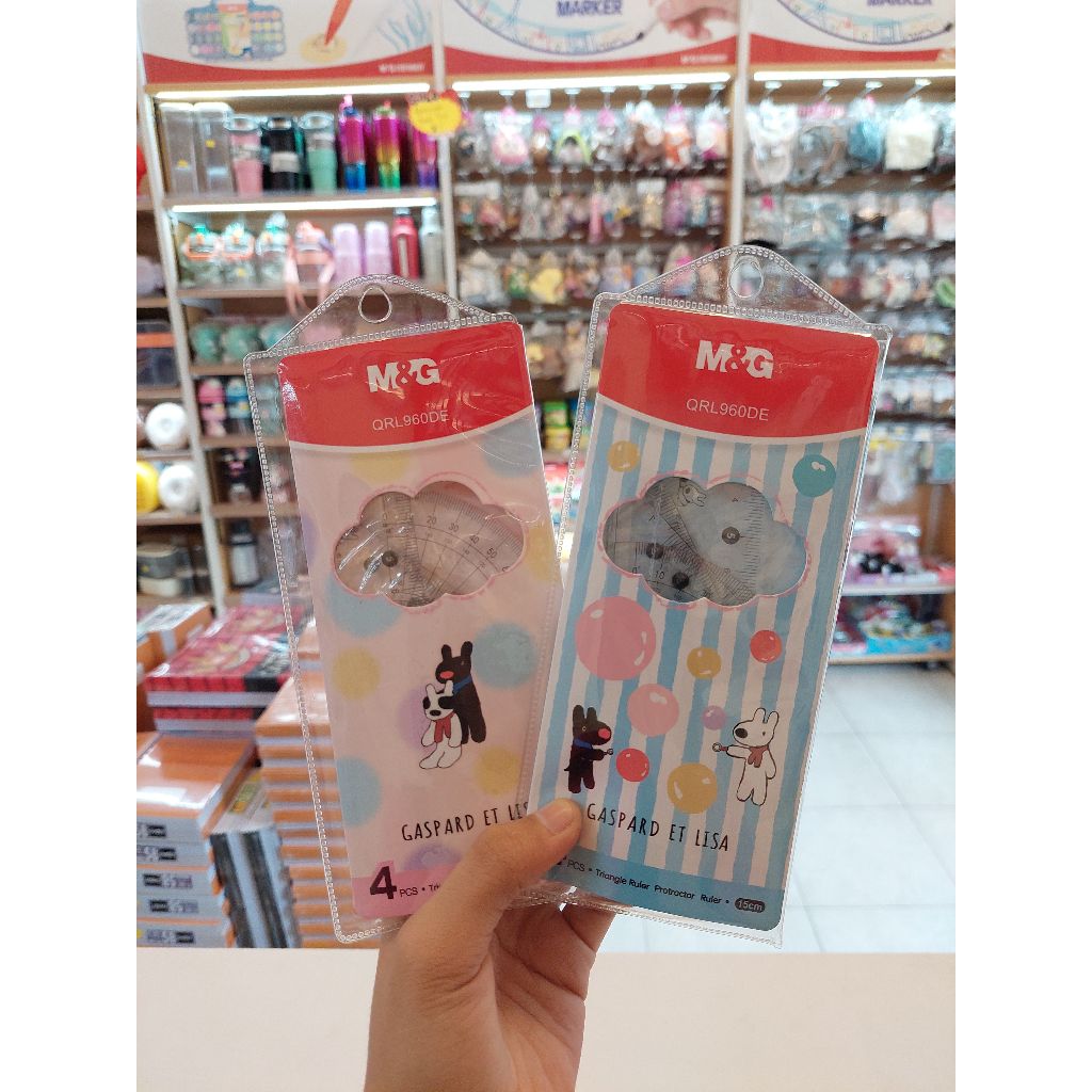 

M&G GASPARD ET LISA RULER SET 4pcs