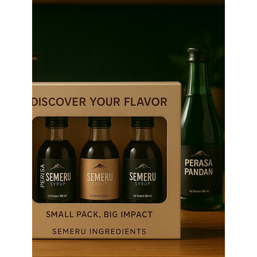 

Semeru Syrup – Discovery Kit | Small Pack, 100ml