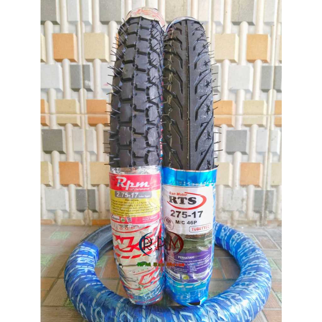 ban rts 275-17 ring 17 tubetype untuk ban motor bebek