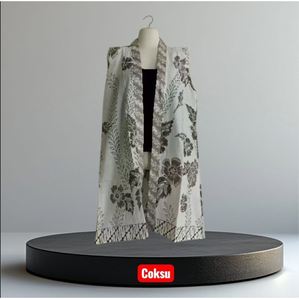 Outer yukensi murah/outer batik wanita cantik outer wanita kekinian outer simpel p10