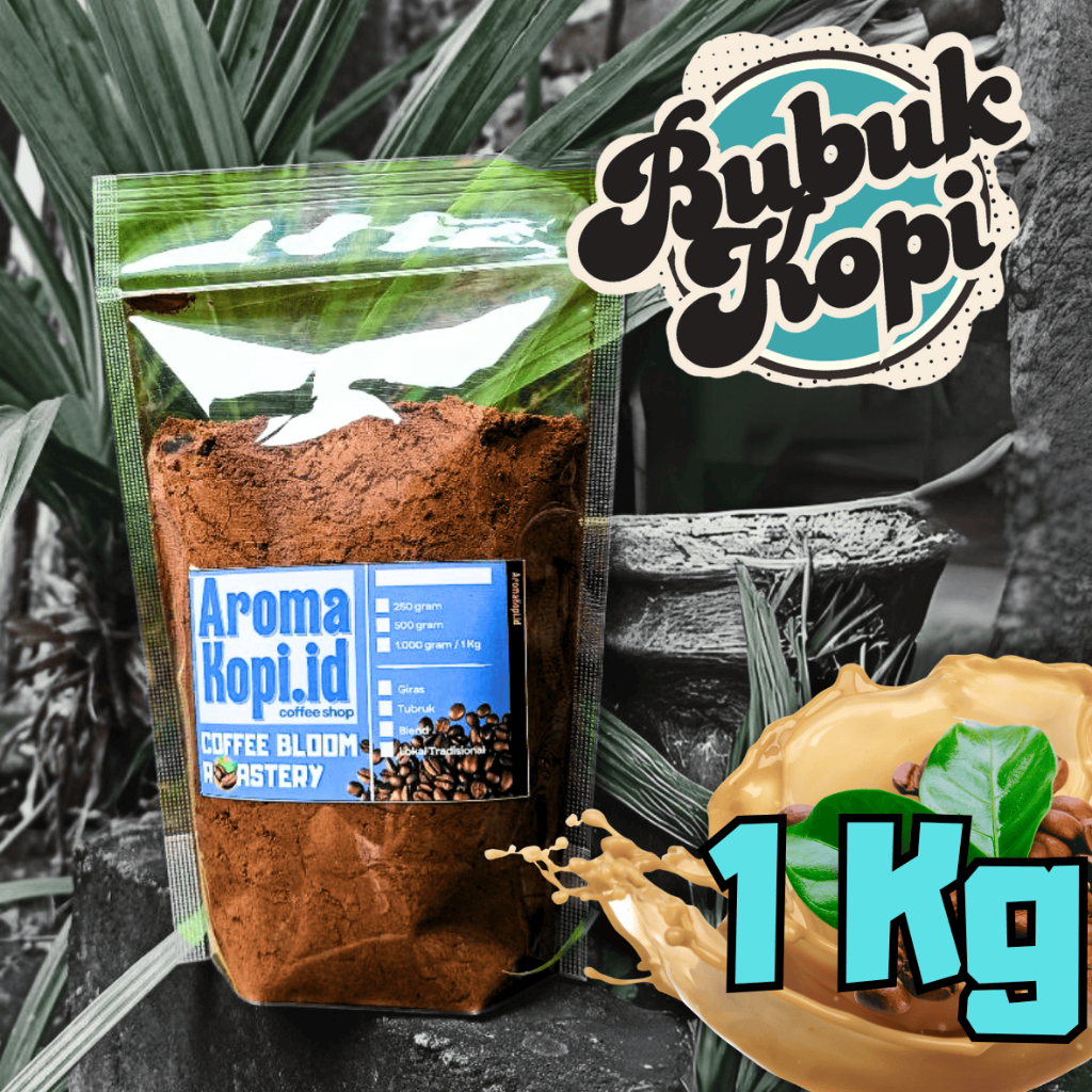 

[TERMURAH] Bubuk Kopi 1 kg cita rasa warkop Jawa Timuran