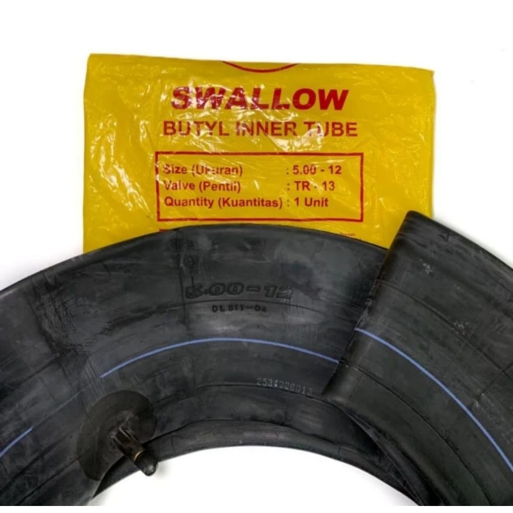 ban dalam swallow 500 ring 12 motor roda tiga viar kaisar appktm dll