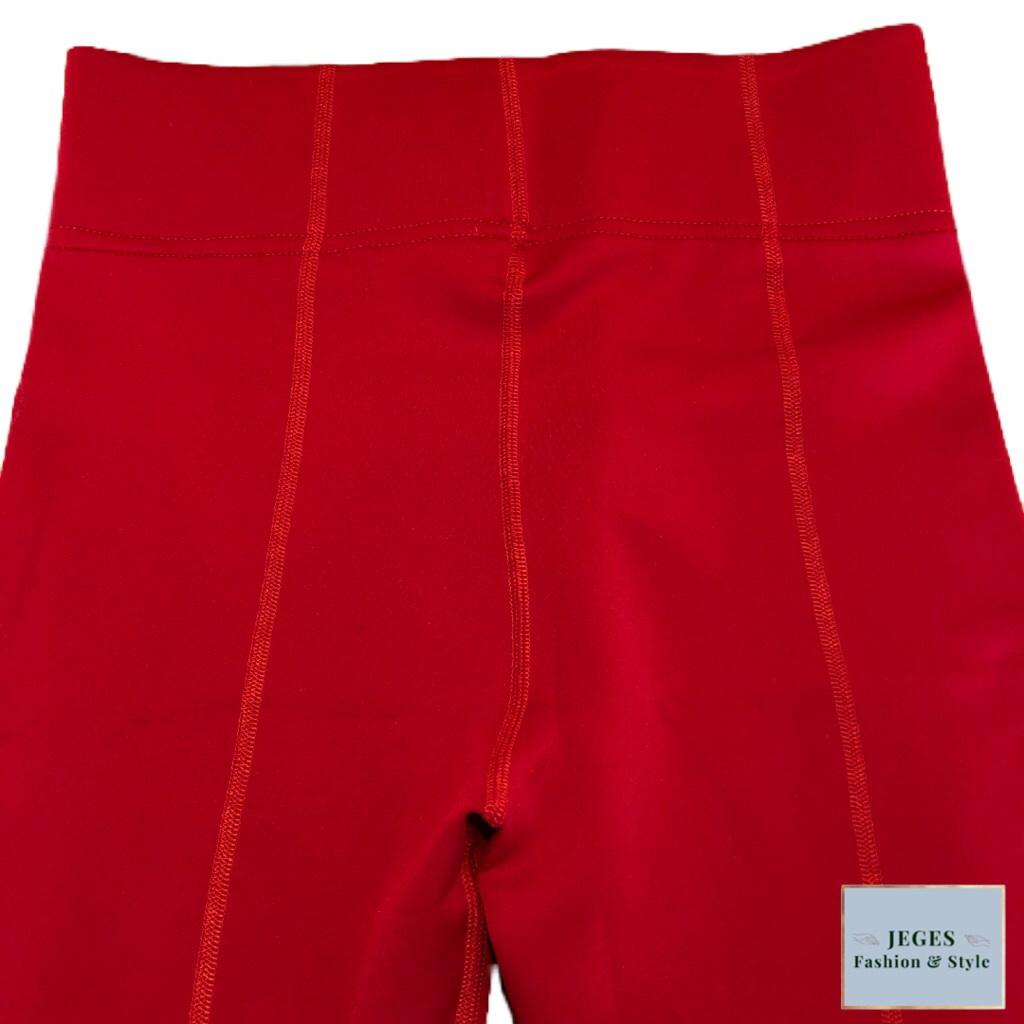 Legging Pendek Sport Pria Nineten Merah Original size S