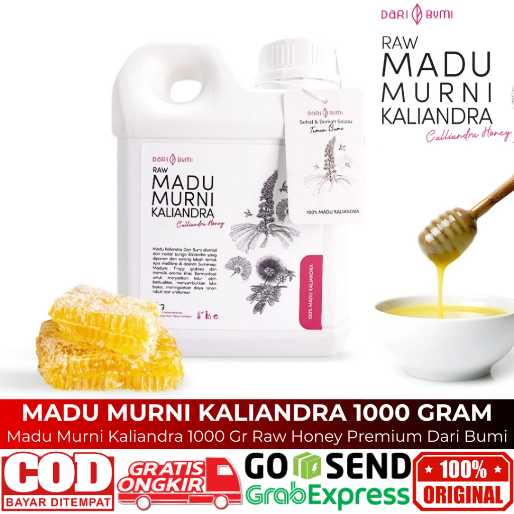 

Madu Murni Kaliandra 1 Kg Raw Honey Premium Dari Bumi