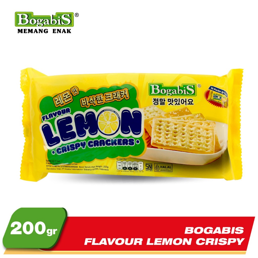 

Bogabis Crispy Lemon 200gr