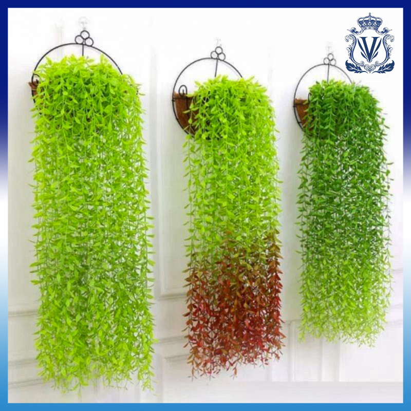 Daun Juntai Likanyu Lee Kwan Yu Hoya Costa Plastik Artificial - Tanaman Gantung Hias Dekorasi Taman 