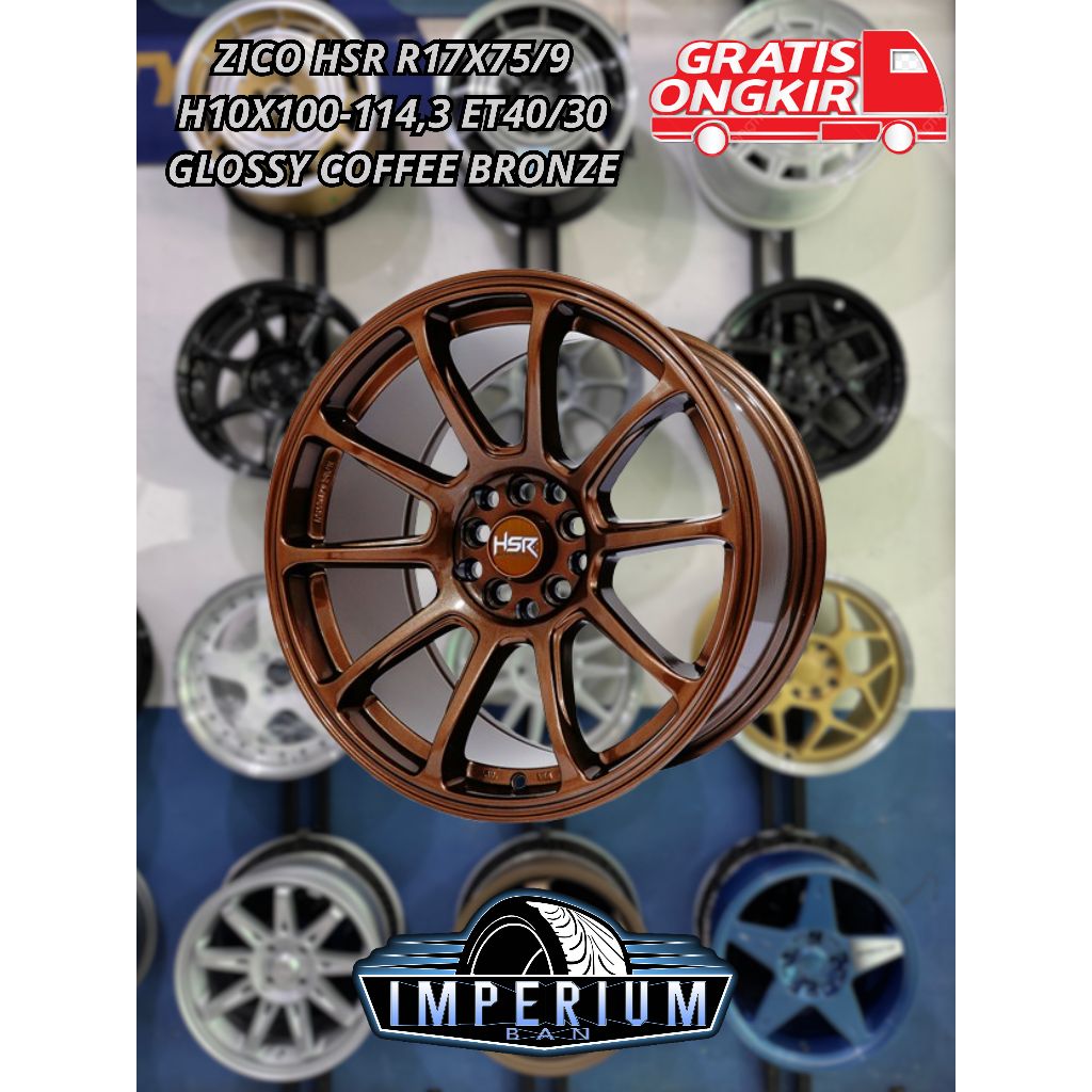 Velg Mobil Concave Murah Hsr Zico Ring 17 Sienta Altis Granmax Rush Terios Xpander Dll