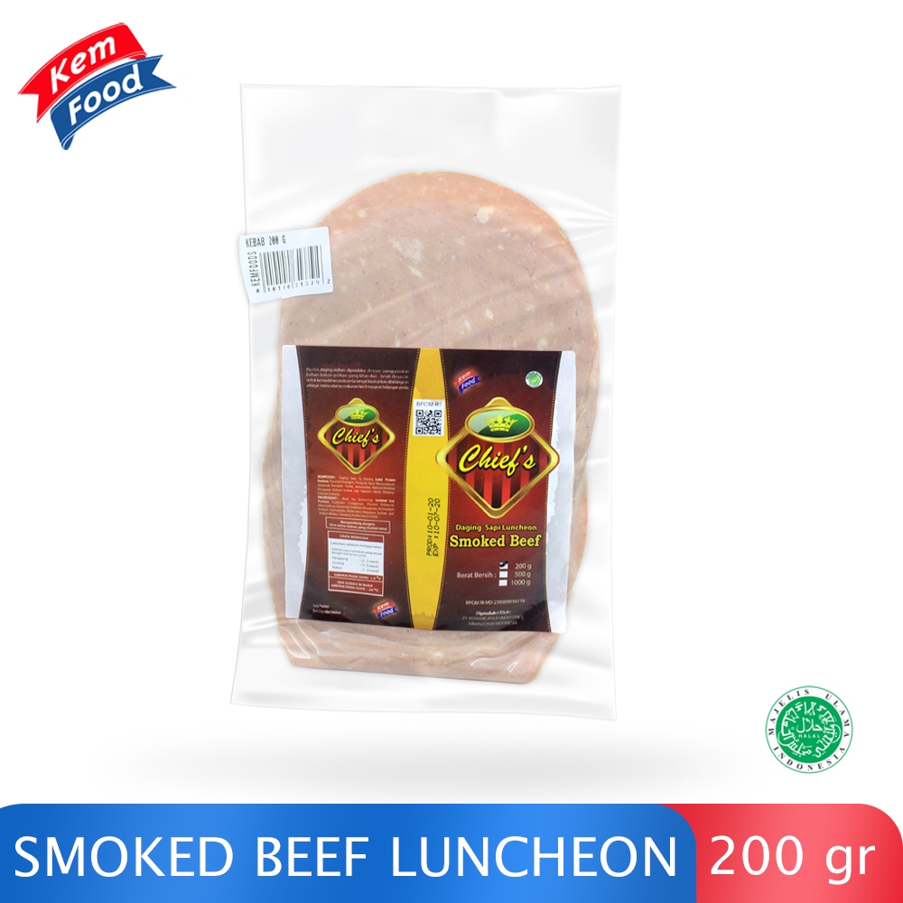 

Chief Daging Kebab Sapi Slice - 200gr