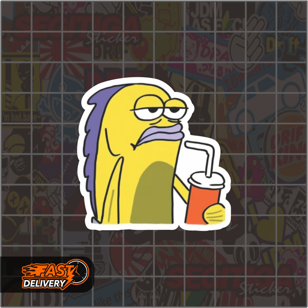 

Sticker Spongebob Nat Peterson Ukuran 5 x 5 Cm