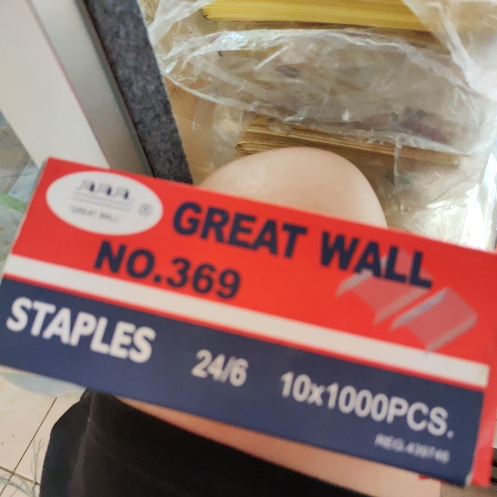 

isi staples tanggung no 369