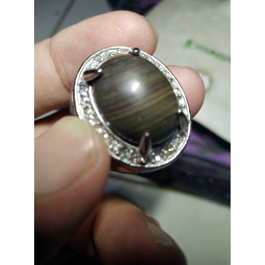 Batu Akik Sulaiman Lapis Legit Natural Unik kode 36/746