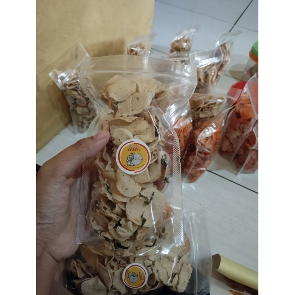 

Asli Basreng Tipis Original Daun Jeruk