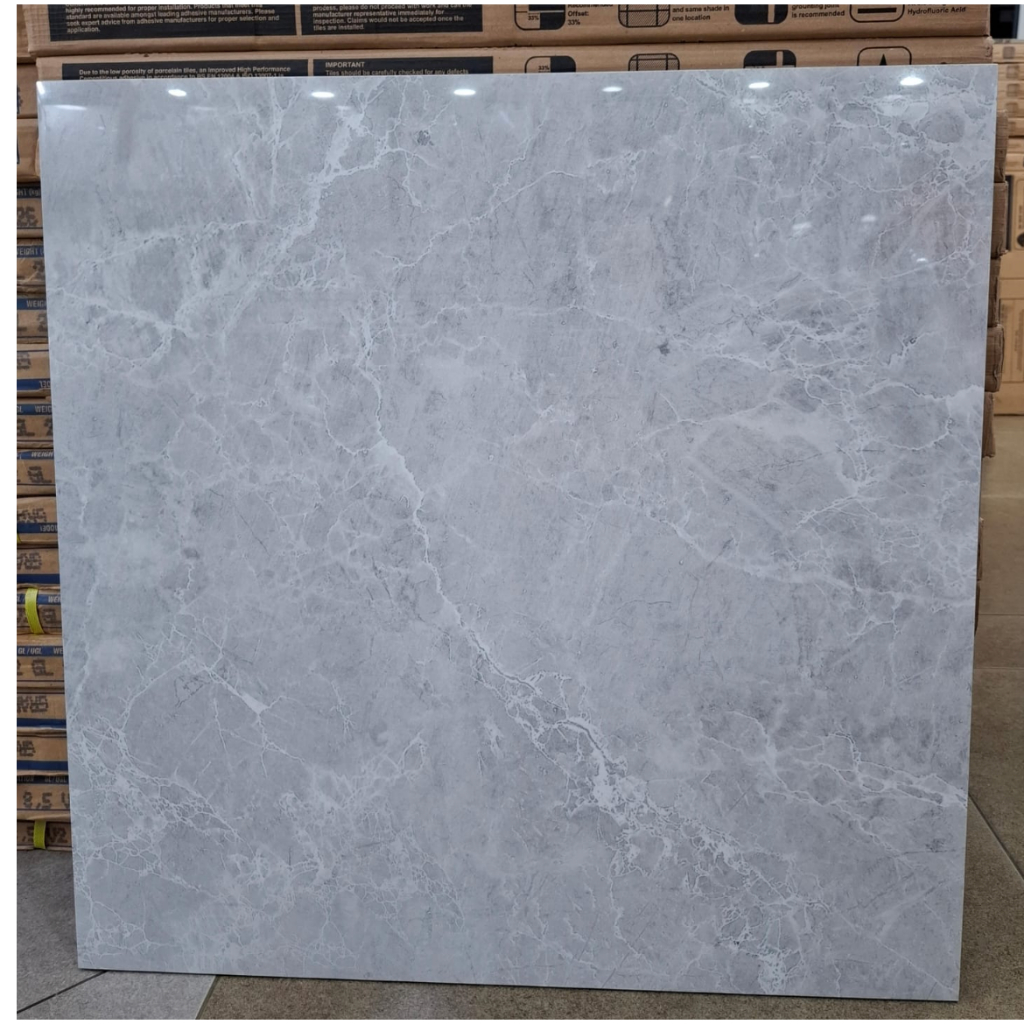 INFINITY GRANIT TILE RUSSEL GREY 60X60 KW1 GLAZED POLISHED