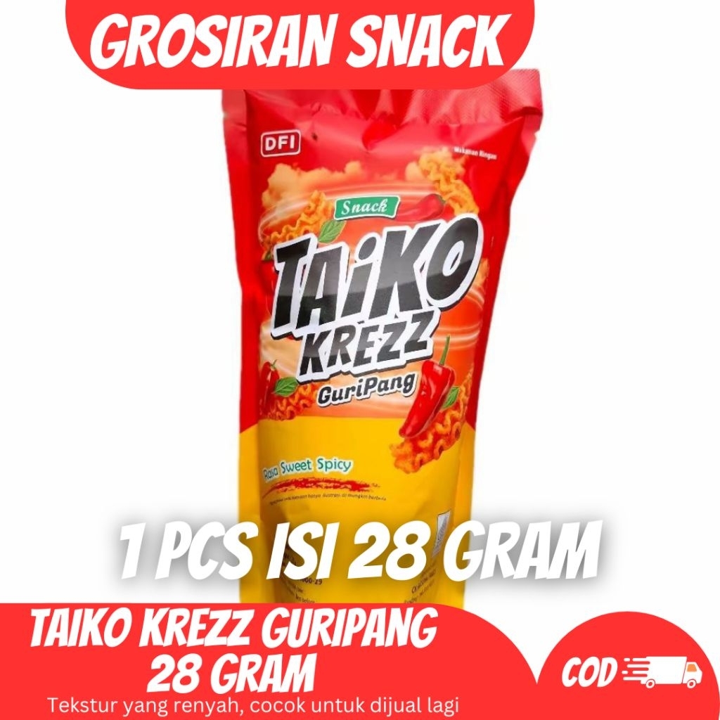 

1 PCS isi 28 GRAM Taiko Krezz Guripang