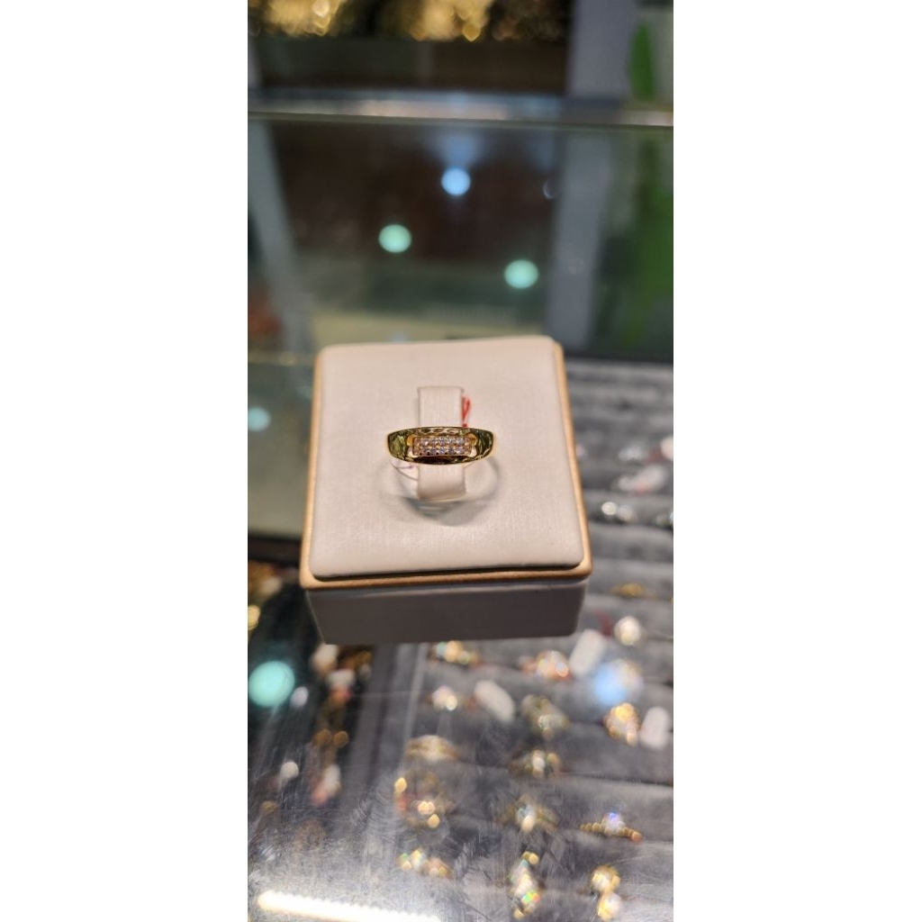 Cincin Listring emas 16k 700 ±2 gram