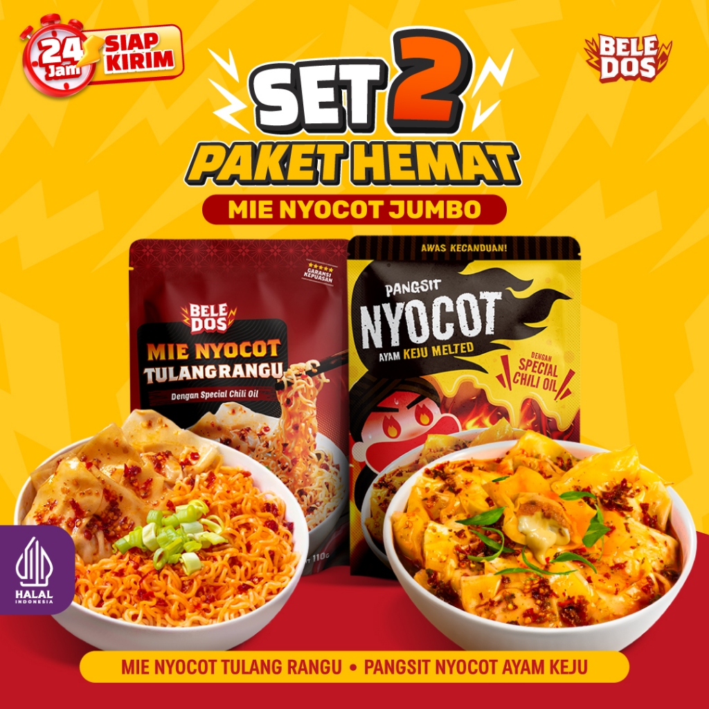 

Beledos Paket Mie Nyocot Jumbo