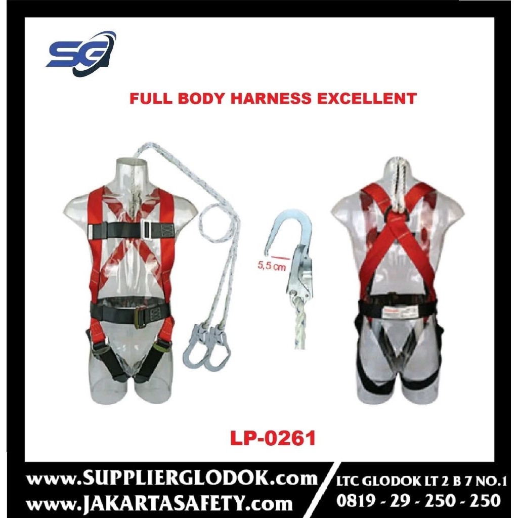 Full Body Harness Excellent 0261