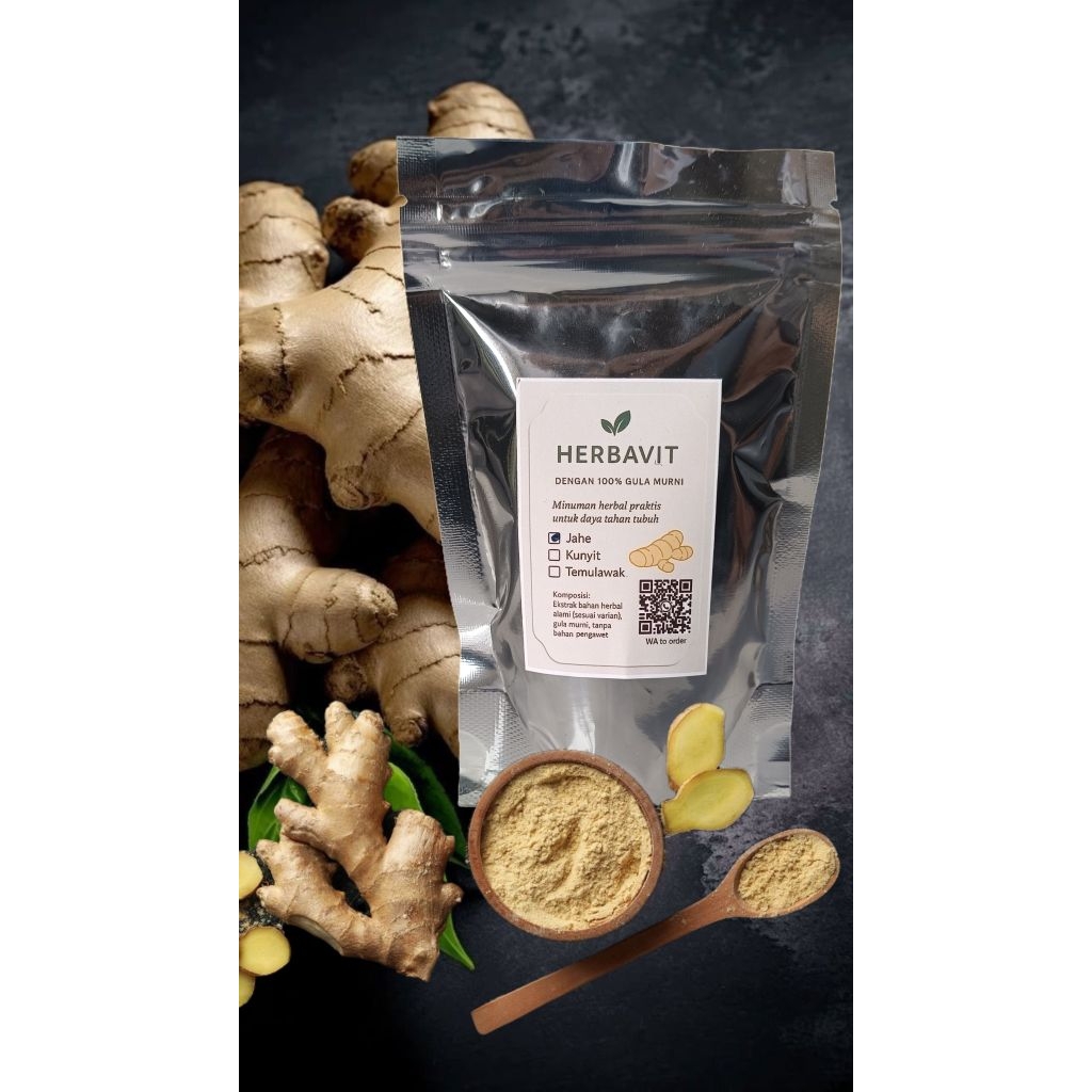 

|1 POUCH| SERBUK JAHE homemade tanpa pengawet|menghangatkan tubuh|Meredakan masuk angin|Jamu instan|Jahe bubuk instan|