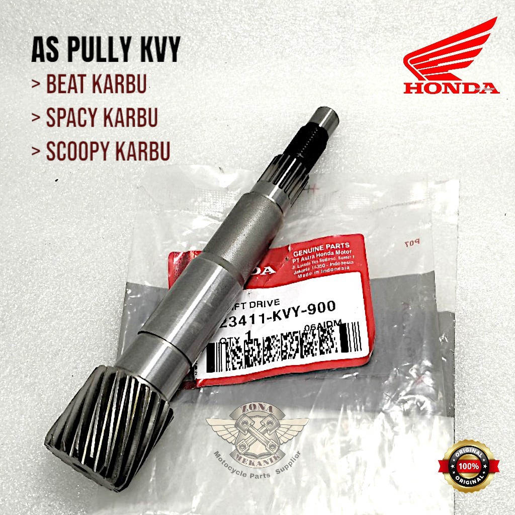 As Pully KVY Honda Beat Scoopy Spacy Karbu Kualitas Original As Pully KVY