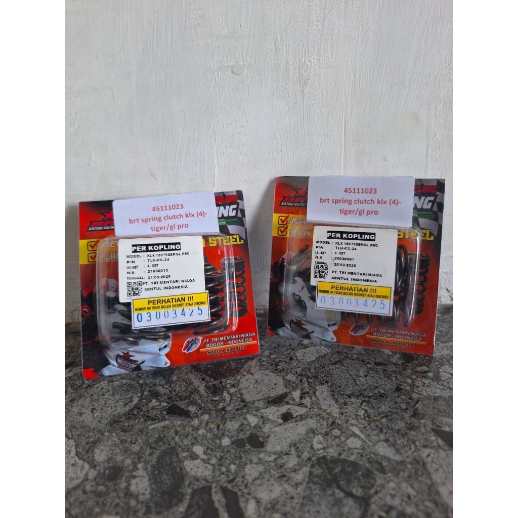 PIR KOPLING PER KOPLING BRT KLX150/TIGER/GL PRO