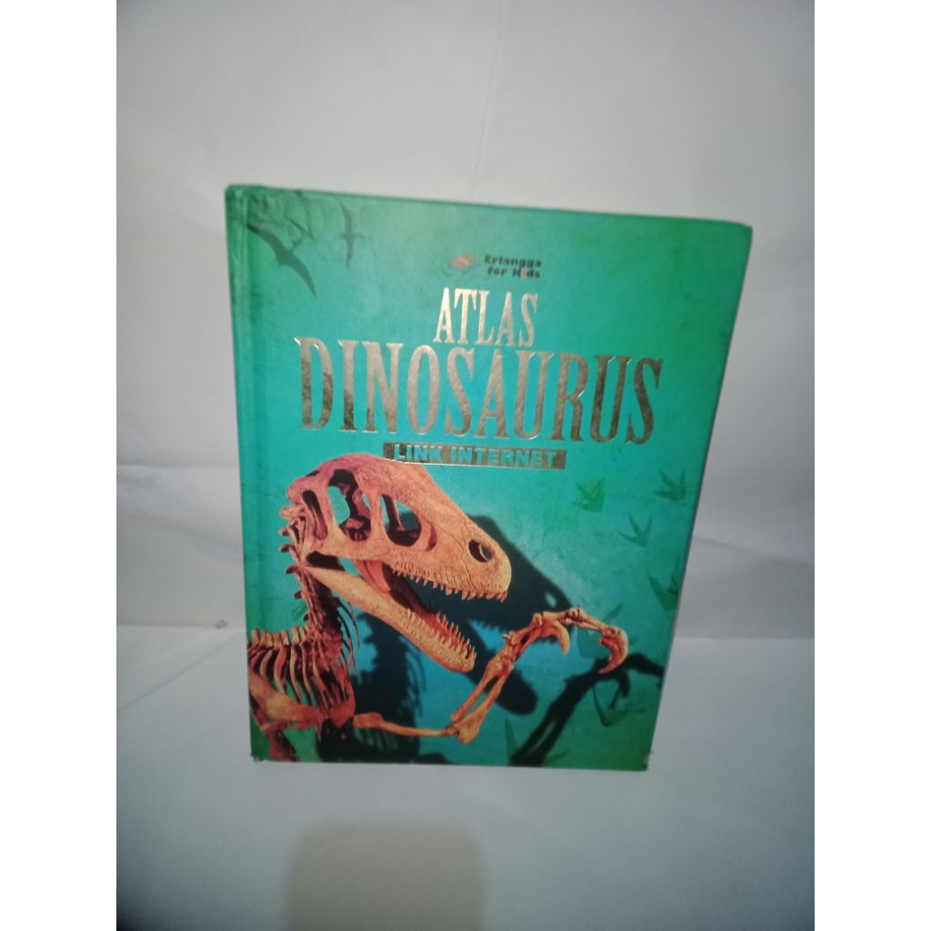 BUKU ASLI ERLANGGA FOR KIDS ATLAS DINOSAURUS LINK INTERNET