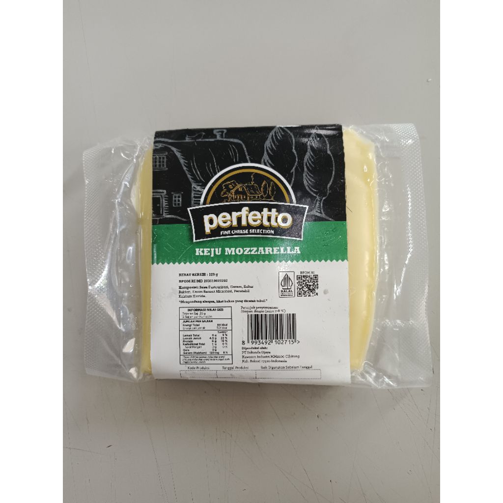 

KEJU MOZARELLA PERFETTO 120GRAM