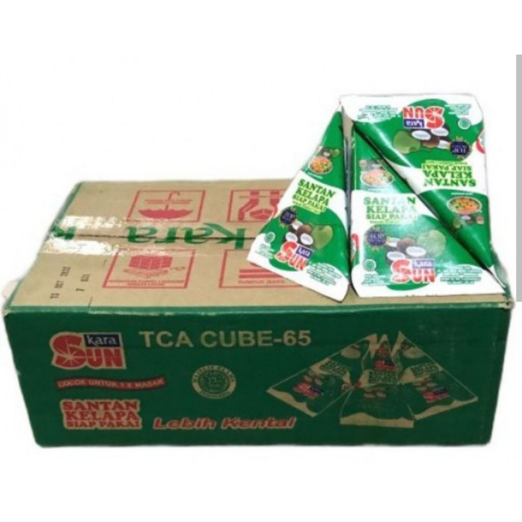 

santan sun kara cube 1 dus isi 36 pcs