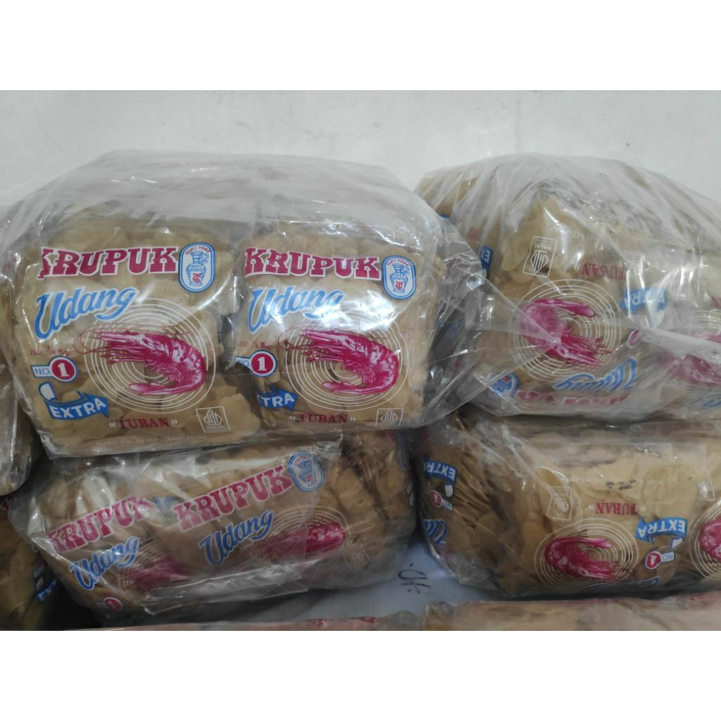 

Kerupuk Udang Cap Guci Toak 250gram (ball an )