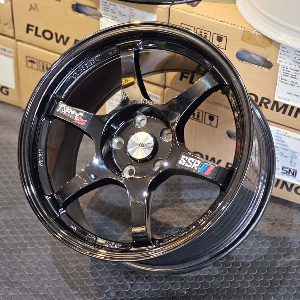 Velg SSR Type C RS - Flow Forged Ring 18 Lebar 9,5 ET 30 PCD 5x114 Velg R18 | Velg Mobil | Velg Raci