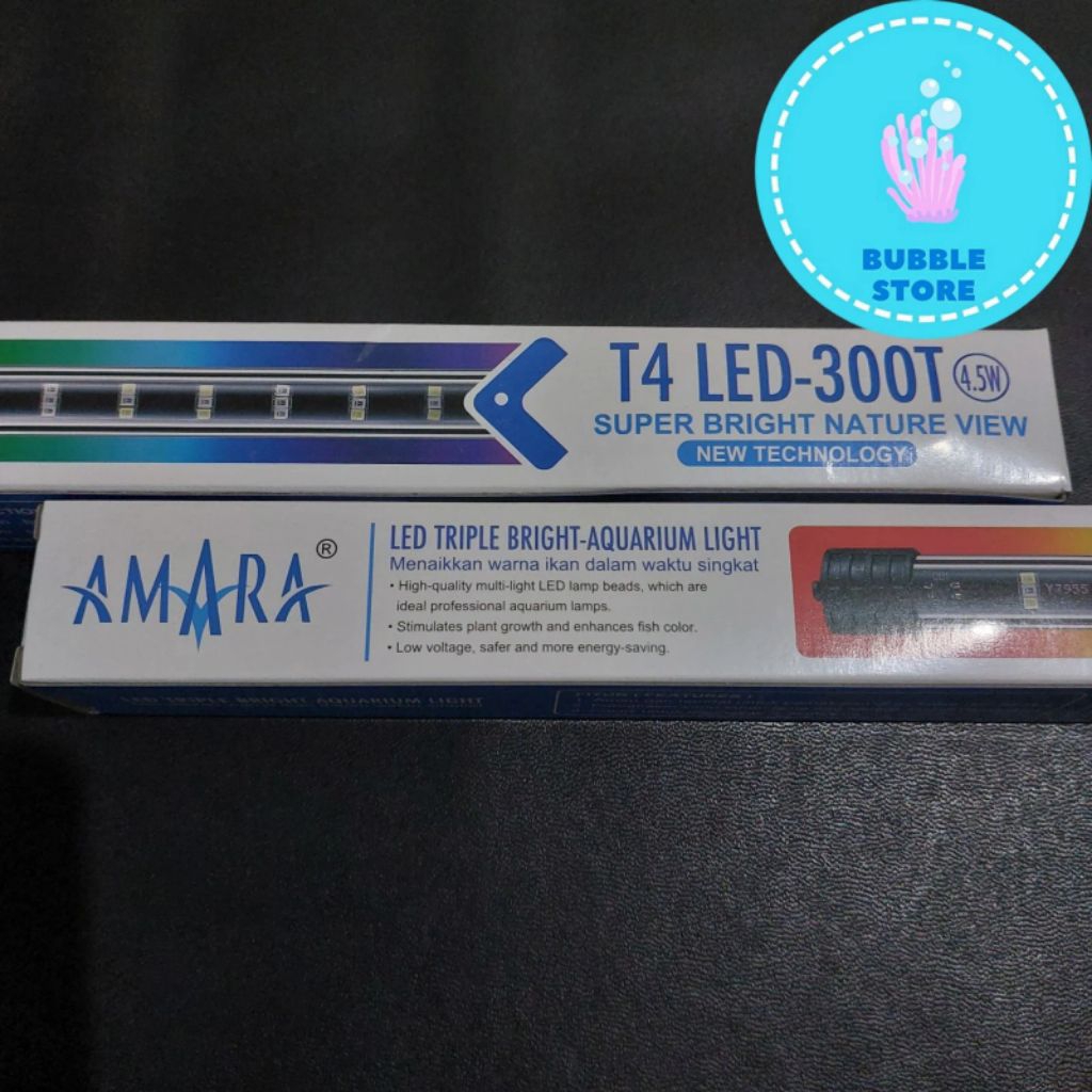 AMARA T4 LED - 300T / LAMPU AQUARIUM AMARA T4 LED-300T / LAMPU LED CELUP AMARA 300T / LAMPU LED CELU