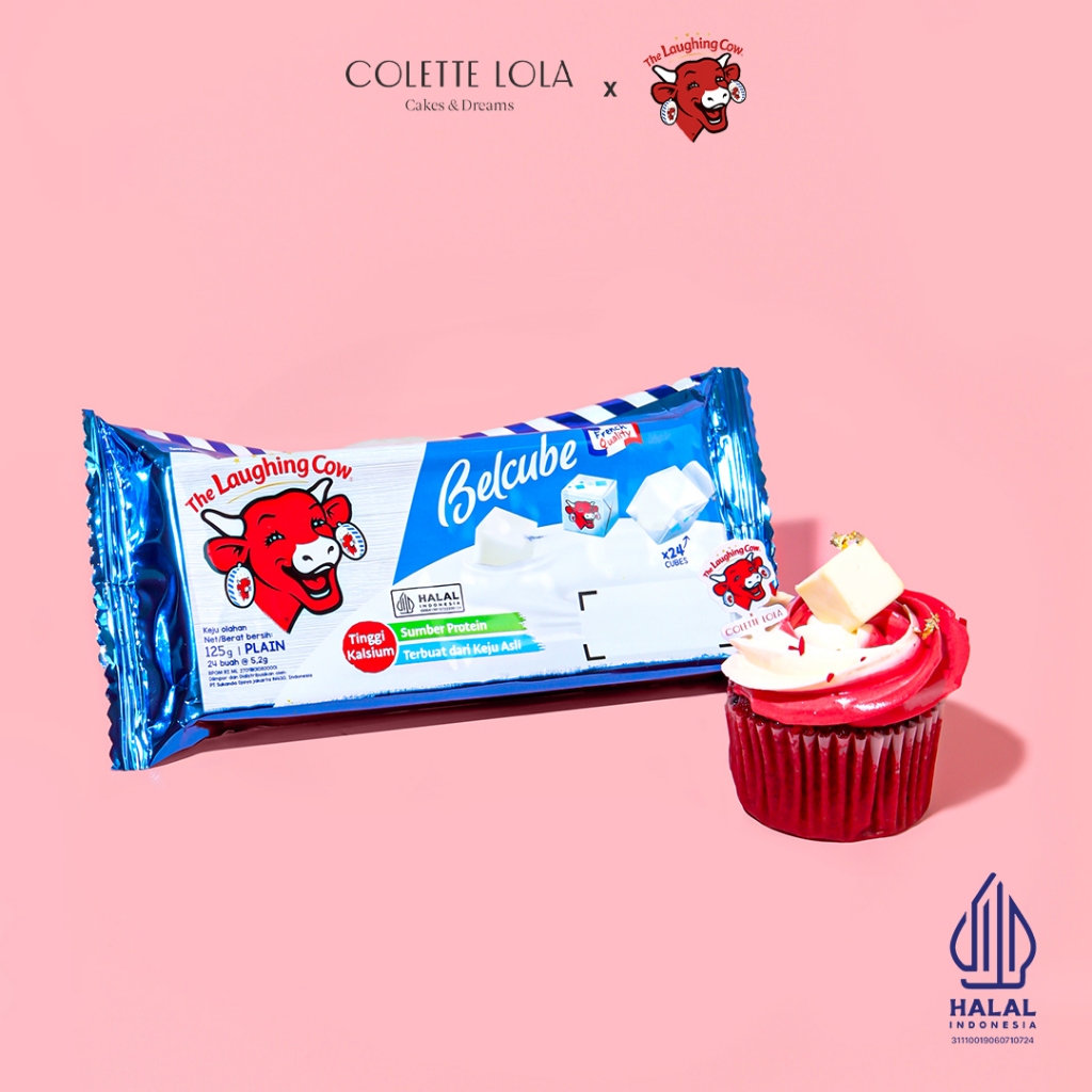 

Colette Lola X The Laughing Cow Red Velvet Cheese Cupcake