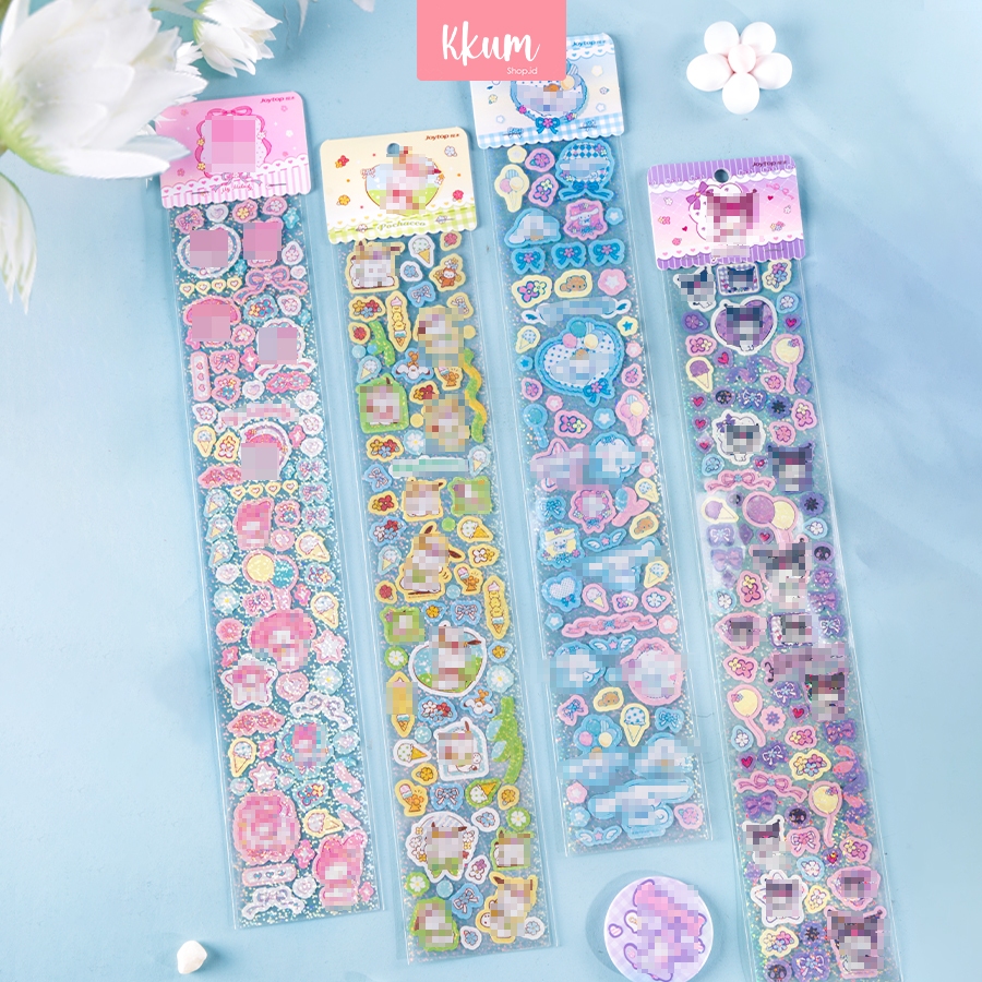 

Sticker Lucu Motif Karakter Aesthetic DIY