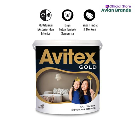 CAT TEMBOK AVITEX GOLD 5KG / Avitex Gold 5kg