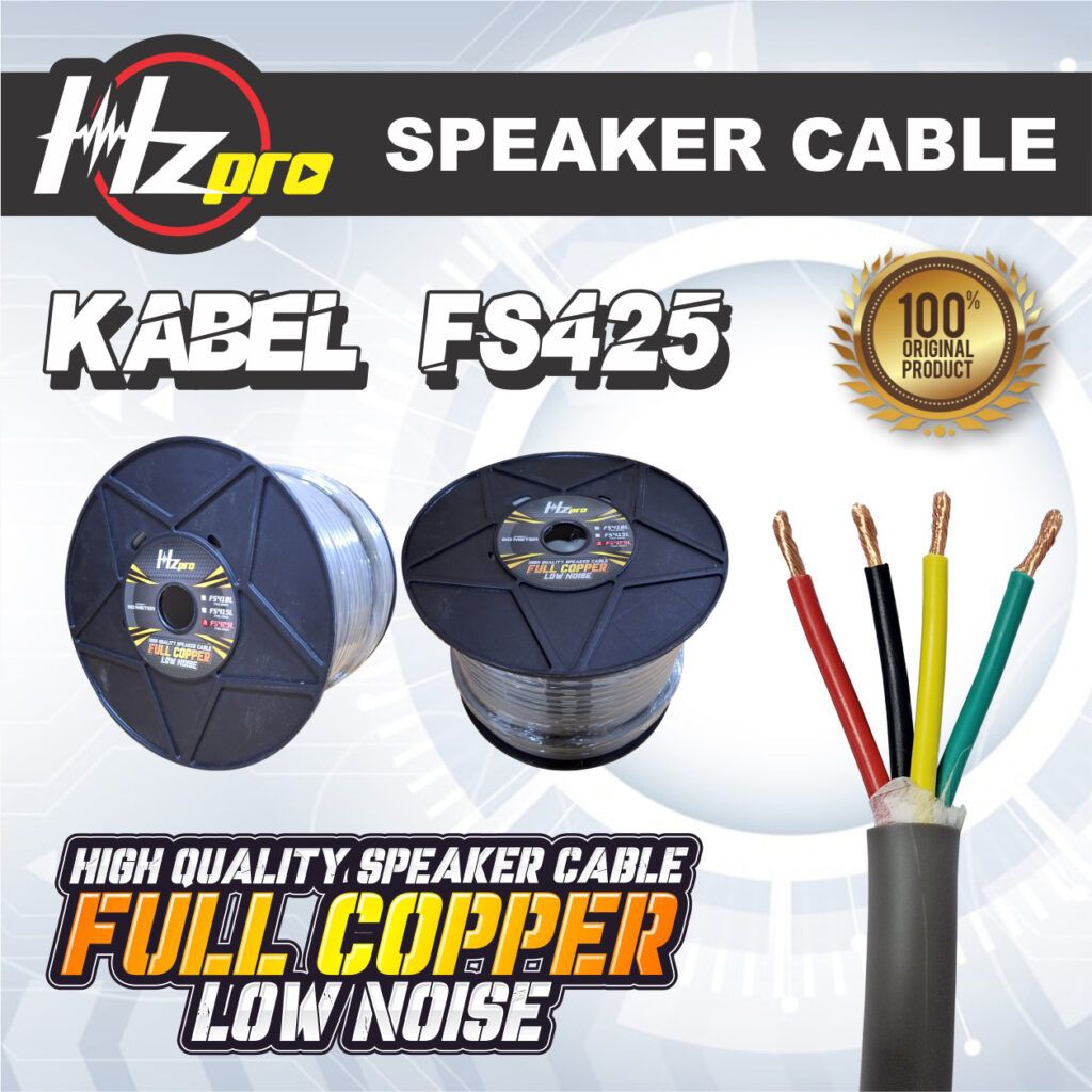 Kabel Speaker HZ Pro FS425L Kabel Speaker HZ Pro 4x2,5mm