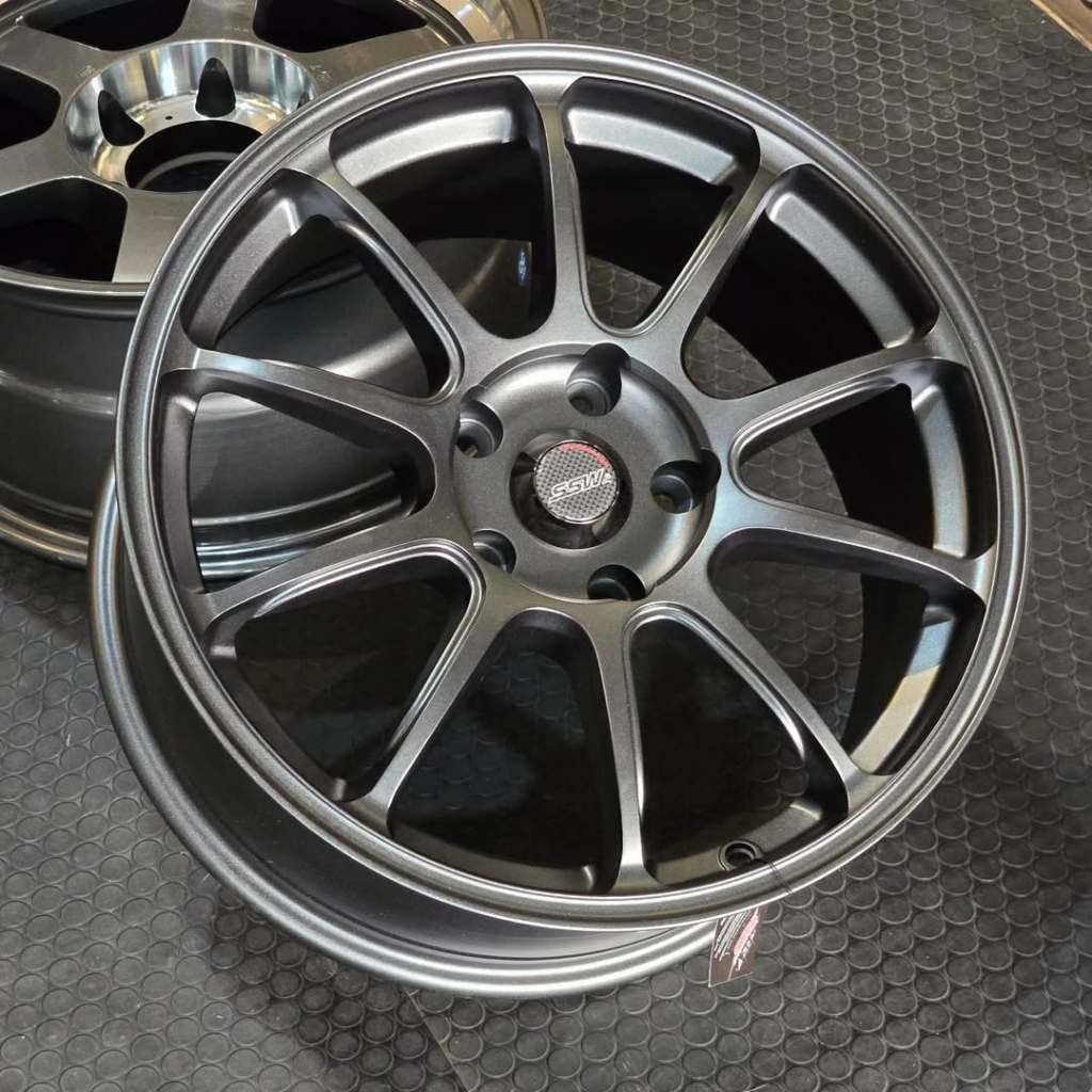Velg SSW S268 - Volk Rays ZE40 BMW Made in Thailand 🇹🇭 Ring 18 Lebar 8,5-9,5 ET 35 PCD 5x120 Velg R1