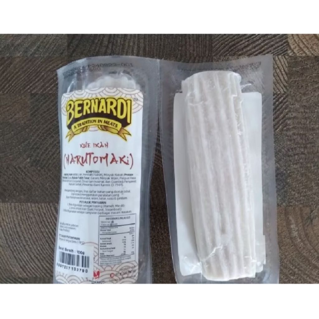 

Bernardi narutomaki 100gr (tahan suhu ruangan 3 hari)