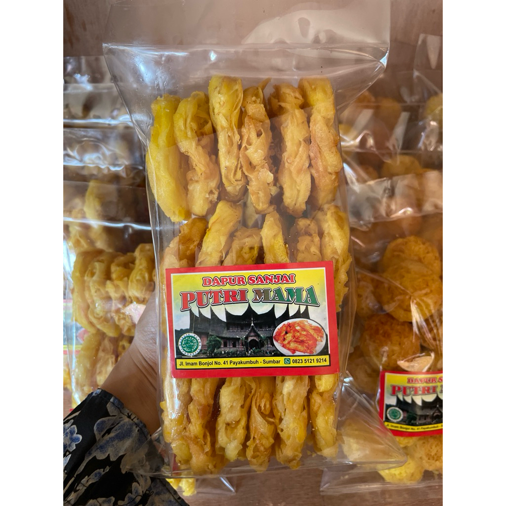 

RODA GANDIANG - cakar ayam / sarang balam asli padang / sanjai katam / keripik khas minang / oleh oleh khas padang