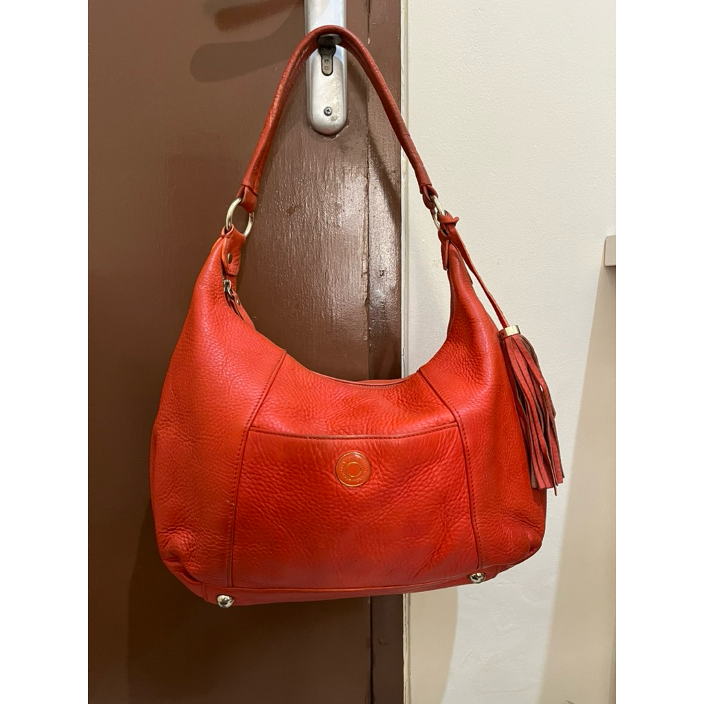 Tas Preloved Hobo Bag Kulit Asli Isaac Mizrah