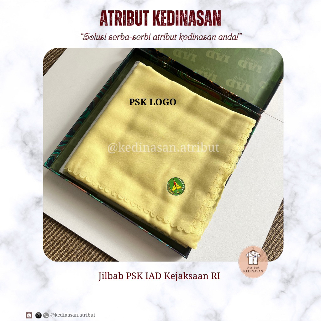 Jilbab PSK / Jilbab PSR IAD / Manset Leher PSK Kejaksaan