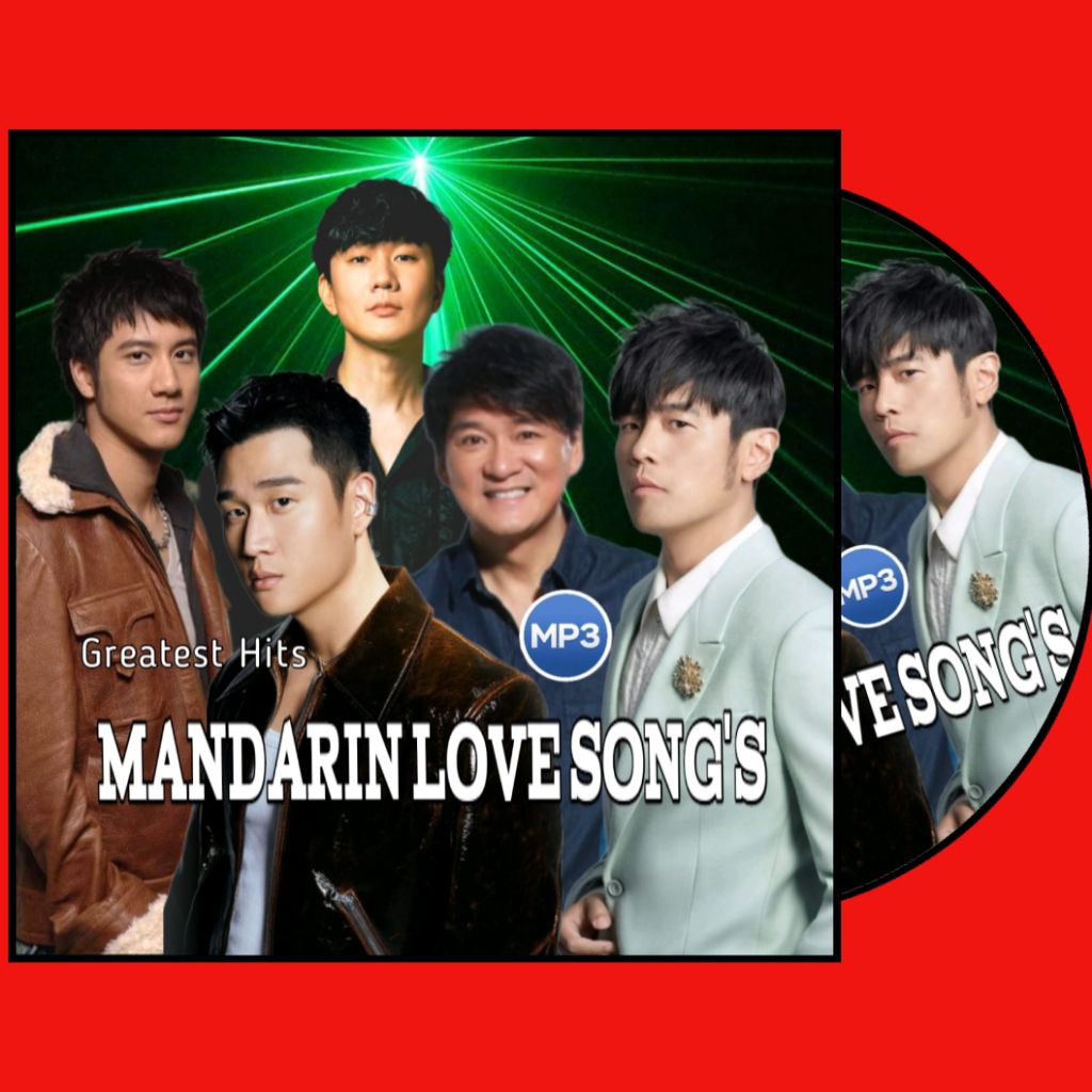 KASET CD MP3 LAGU HITS LOVE SONG CHINESE MANDARIN TERBARU - CD MP3 LAGU POP MANDARIN 2025