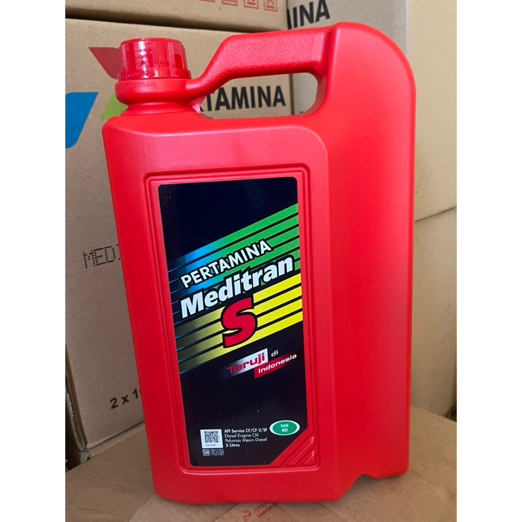 OLI MEDITRAN S 40 5 LITER PELUMAS OLI MESIN MOBIL DIESEL